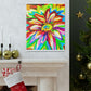 Vivid Floral Vibe. - Canvas