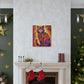 Feline Floral - Canvas