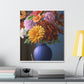 Floral Bloom Brilliance - Canvas