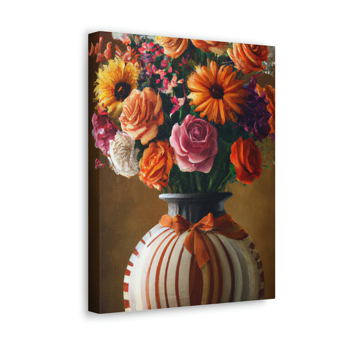 Fluid Floral Beauty - Canvas