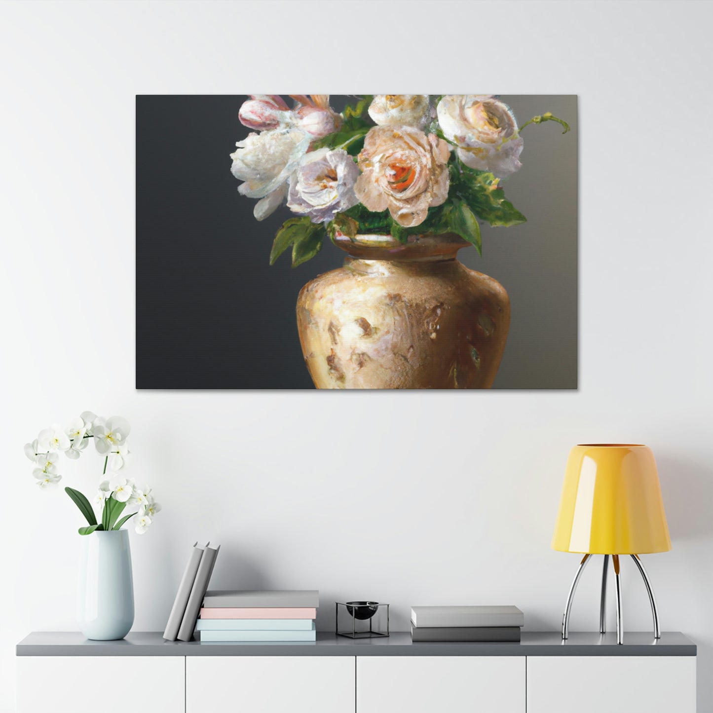 "Floral Delicacy" - Canvas
