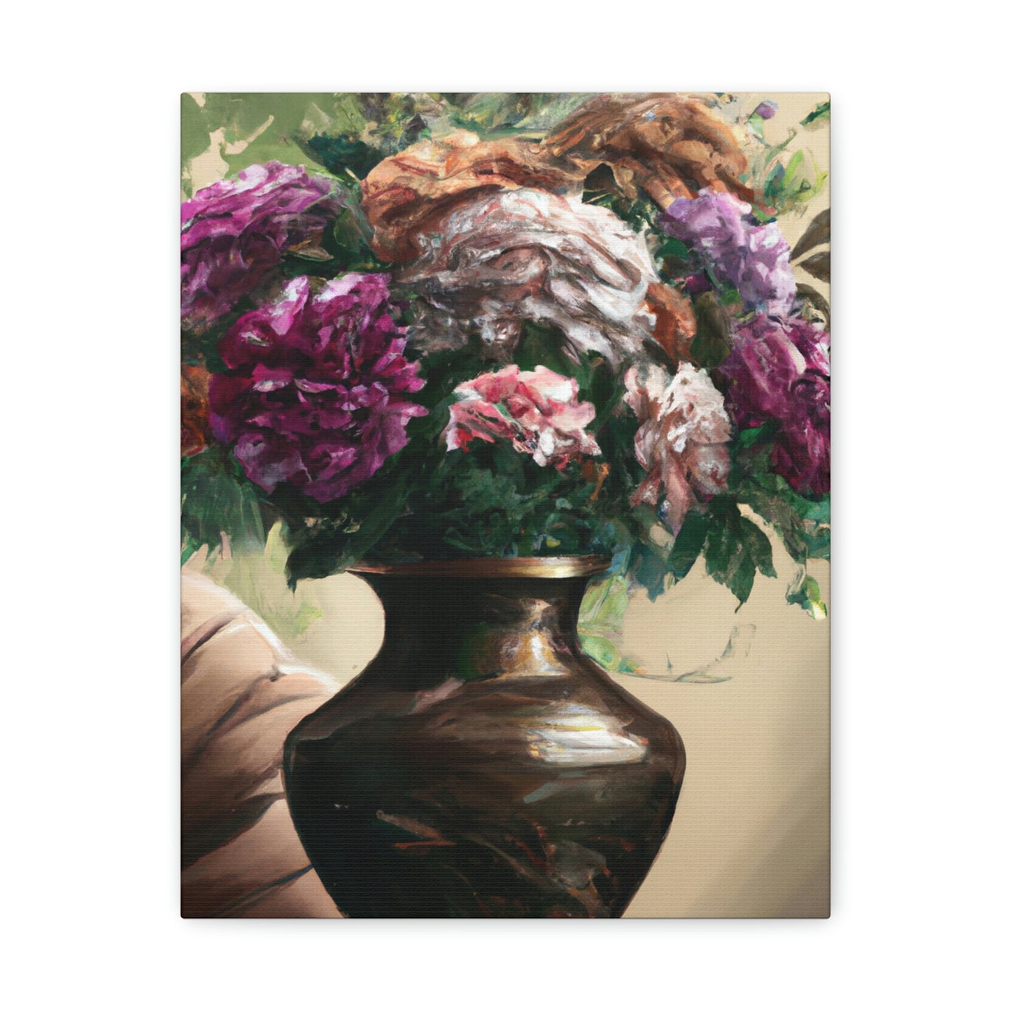"Petal Palette Foliage". - Canvas