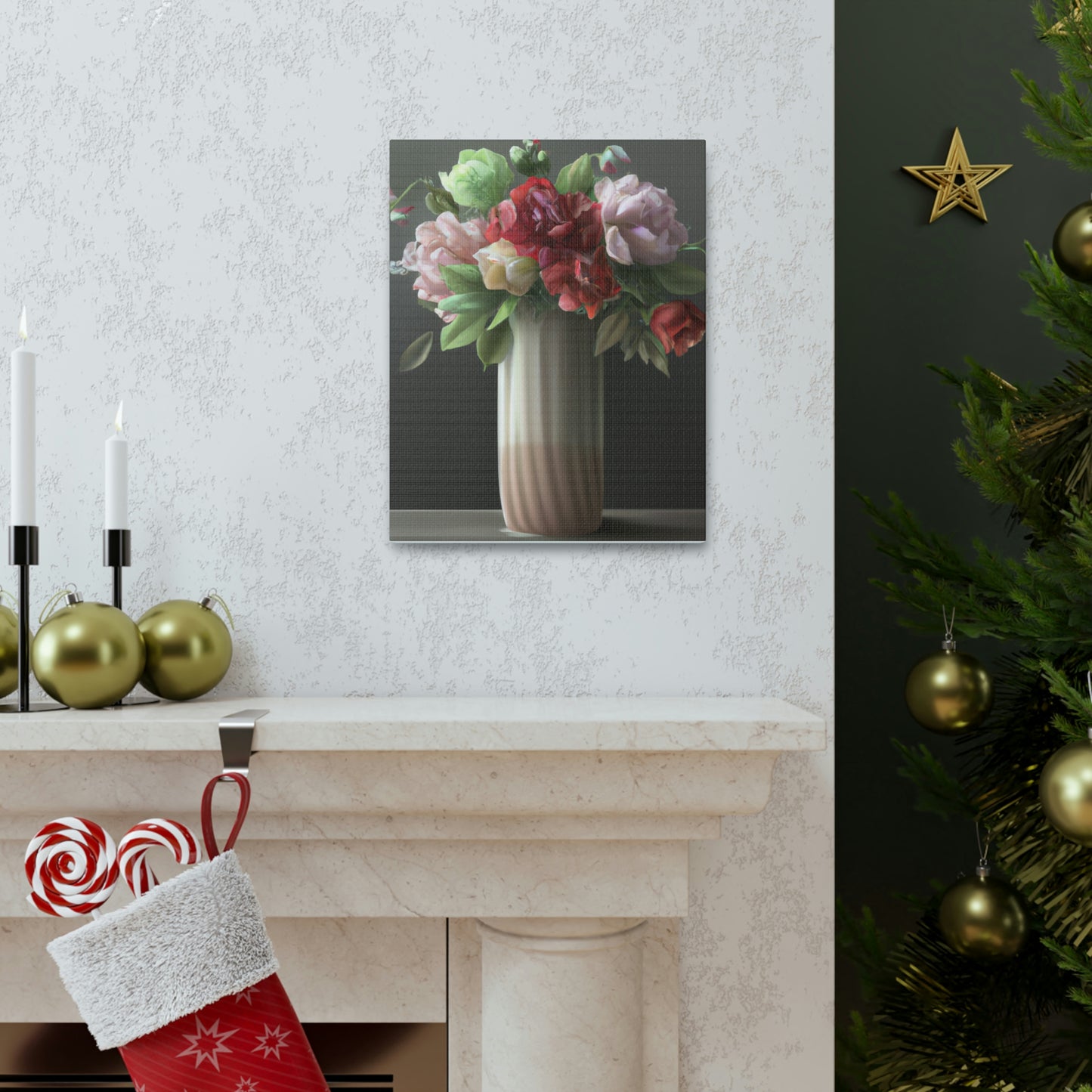 Blossoming Petals Captured - Canvas