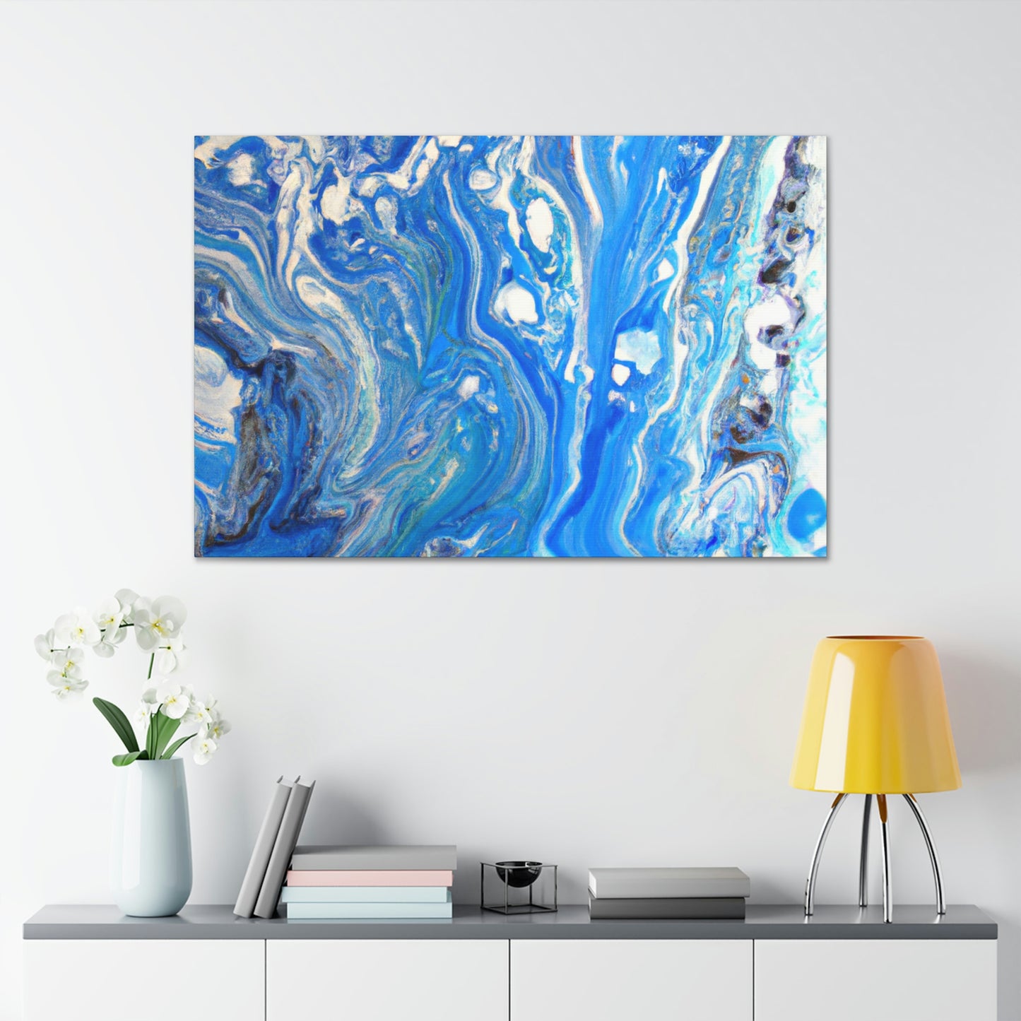 Aqua Bliss. - Canvas