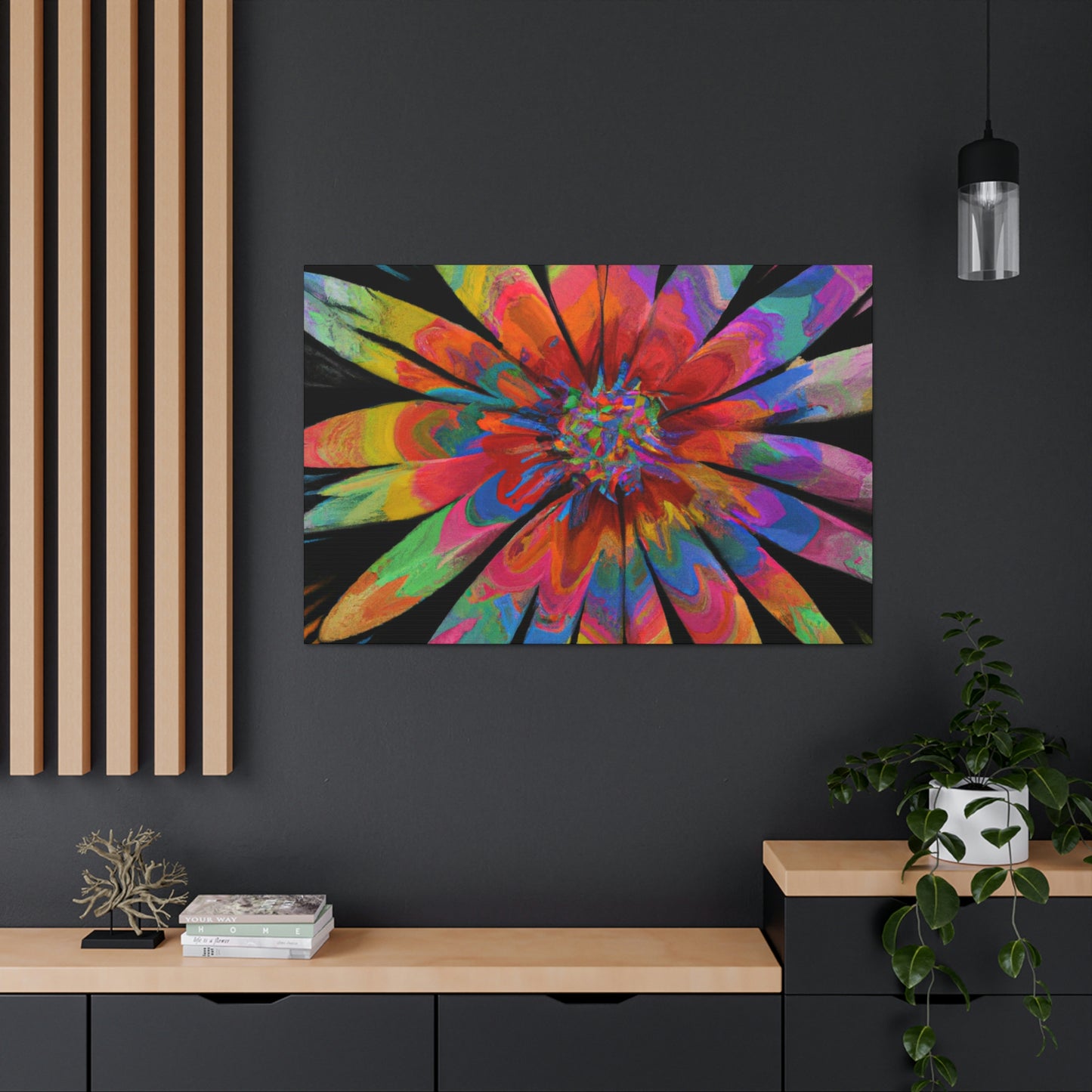 Vibrant Radiance. - Canvas