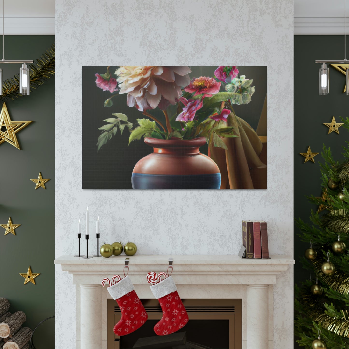 Floral Bouquet Dreamscape - Canvas