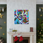 Psychedelic Bloom. - Canvas