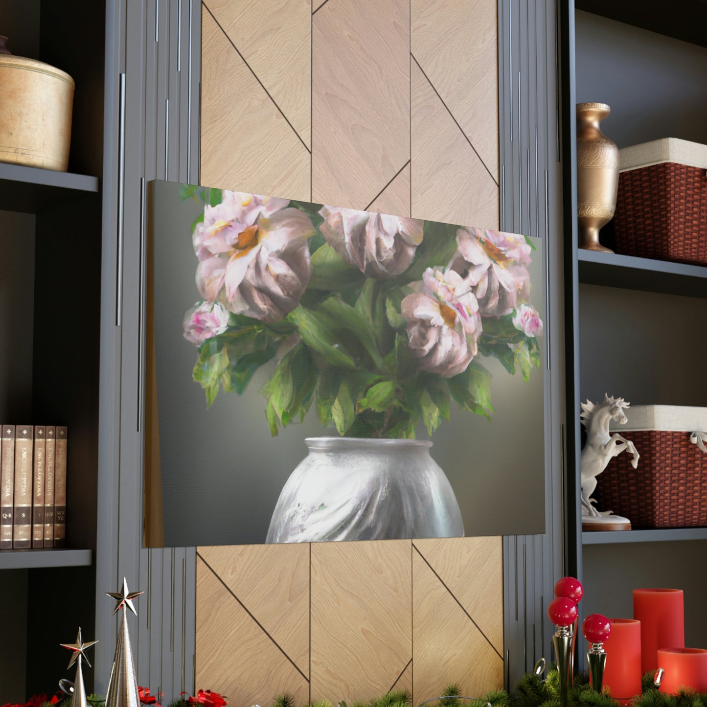 Vase Bouquet Bloom - Canvas
