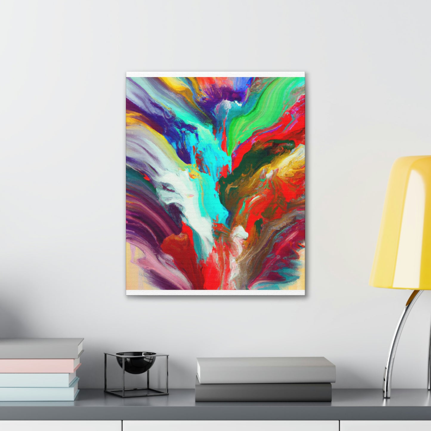 Nebula Hues. - Canvas