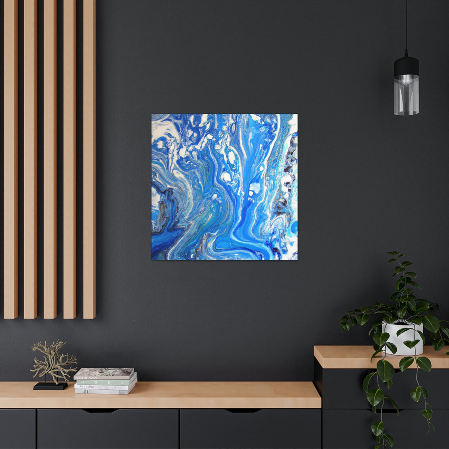 Aqua Bliss. - Canvas