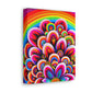 Vivacious Blooms. - Canvas