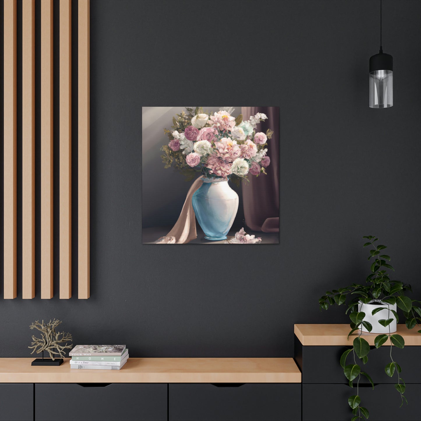"Fragile Floral Beauty". - Canvas
