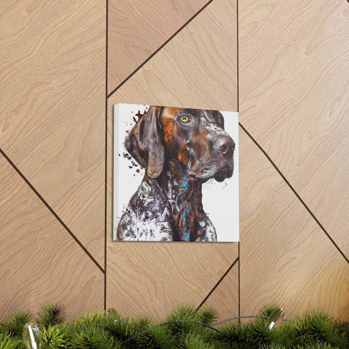 Furry Splendor. - Canvas