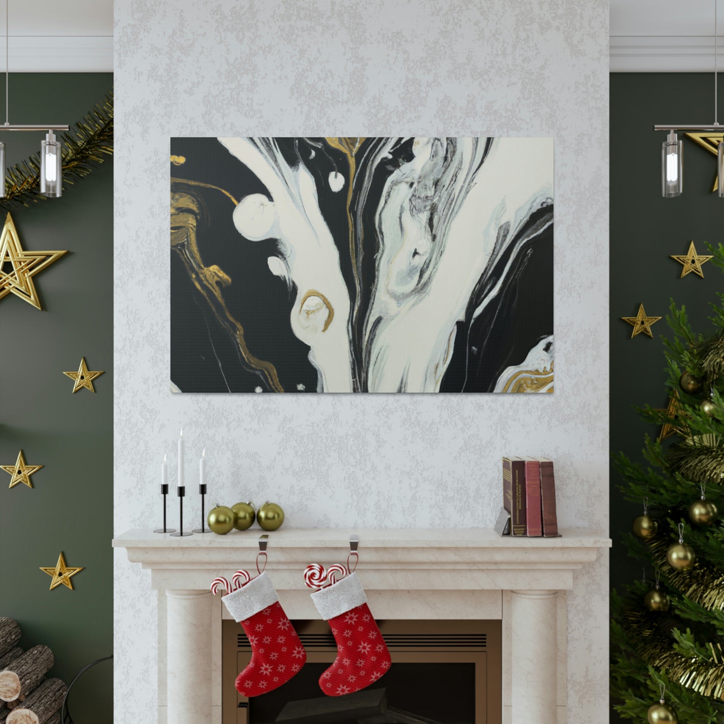Captivating Chroma Splendor - Canvas