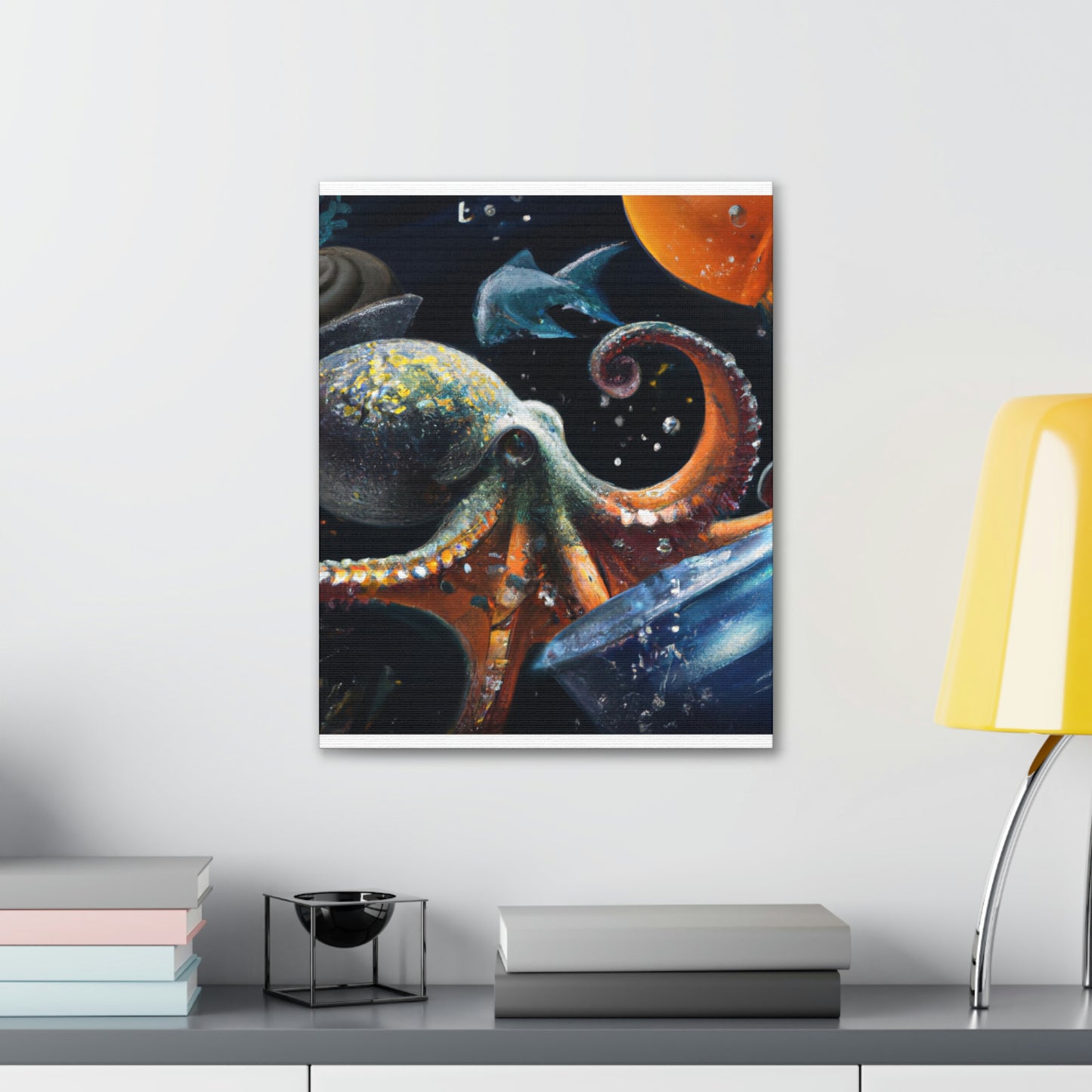 Oceanic Coral Scene - Canvas