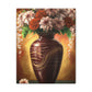 Floral Marvel Scene - Canvas
