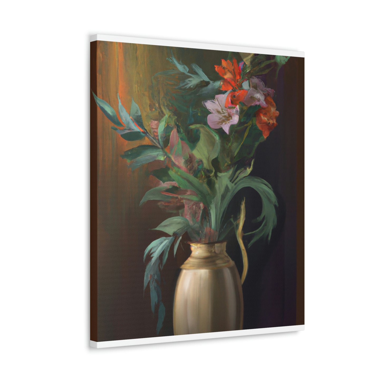 Floral Splendor Dream - Canvas