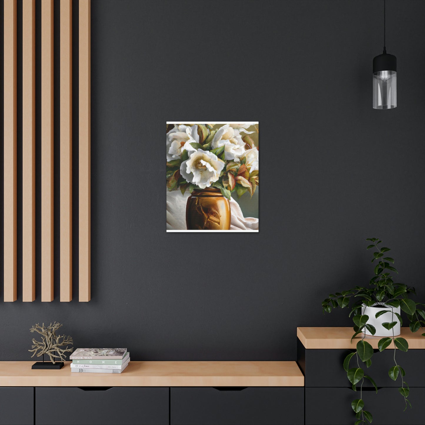 "Floral Vibrance Refined." - Canvas