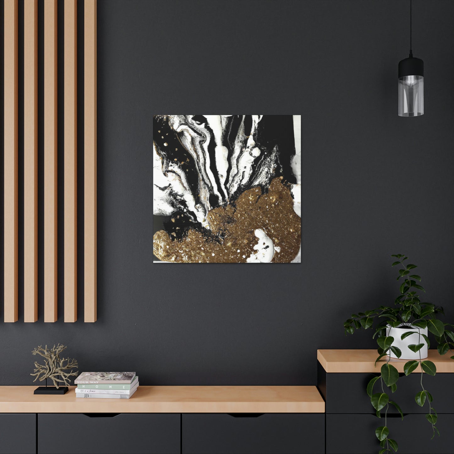 Galactic Cosmos Glow - Canvas