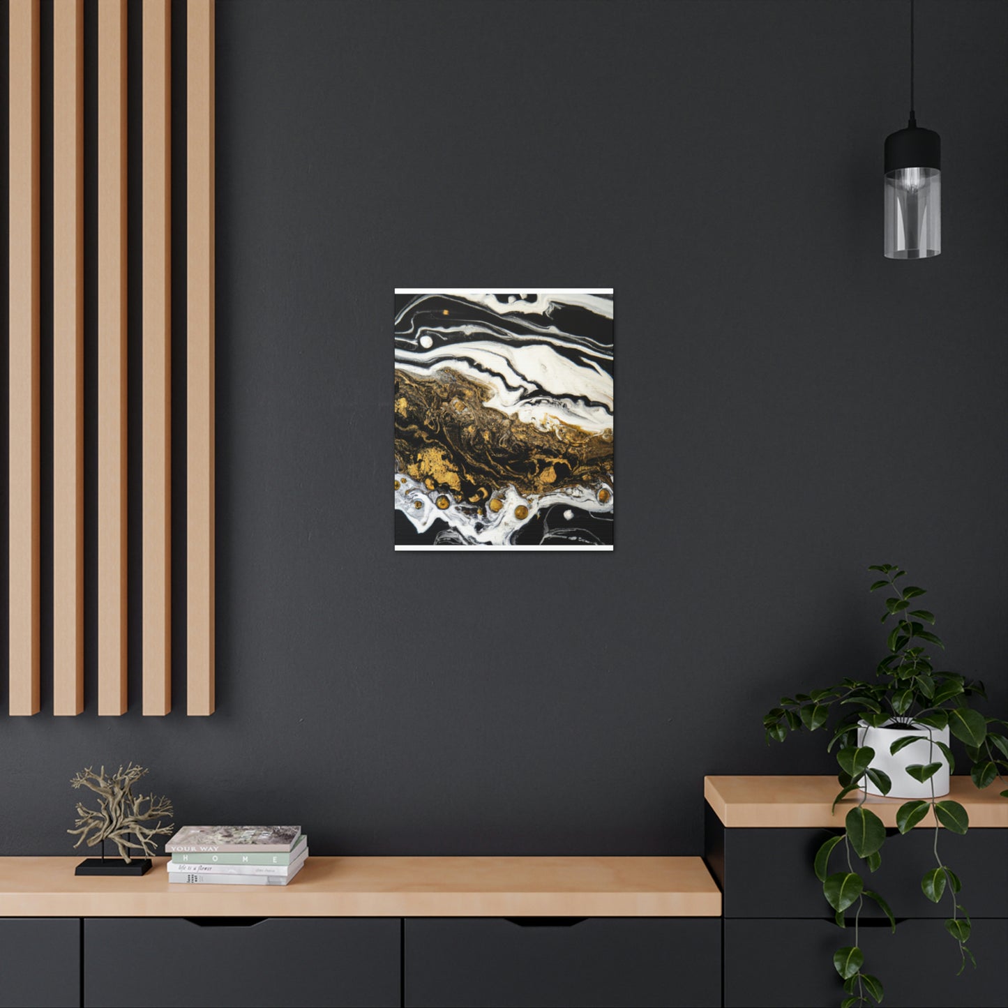 Cosmic Hues Sparkle. - Canvas