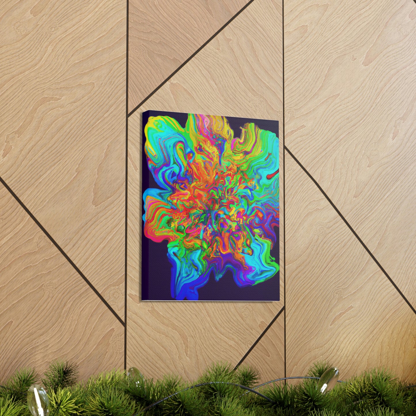 "Vivid Bloom" - Canvas