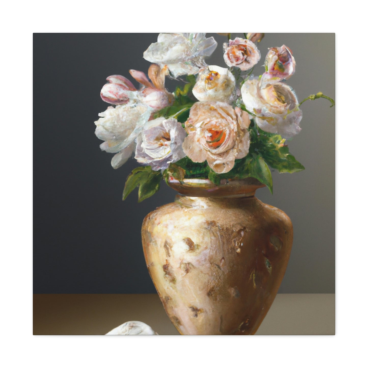"Floral Delicacy" - Canvas