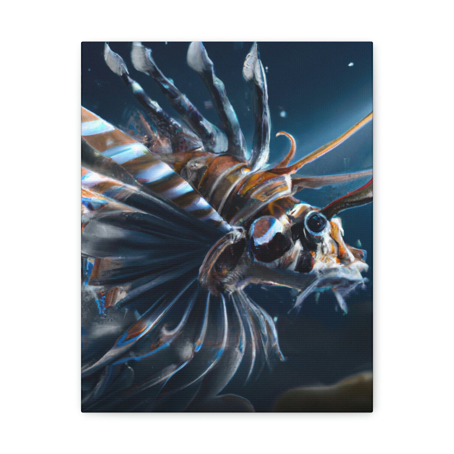 Aquatic Abundance. - Canvas