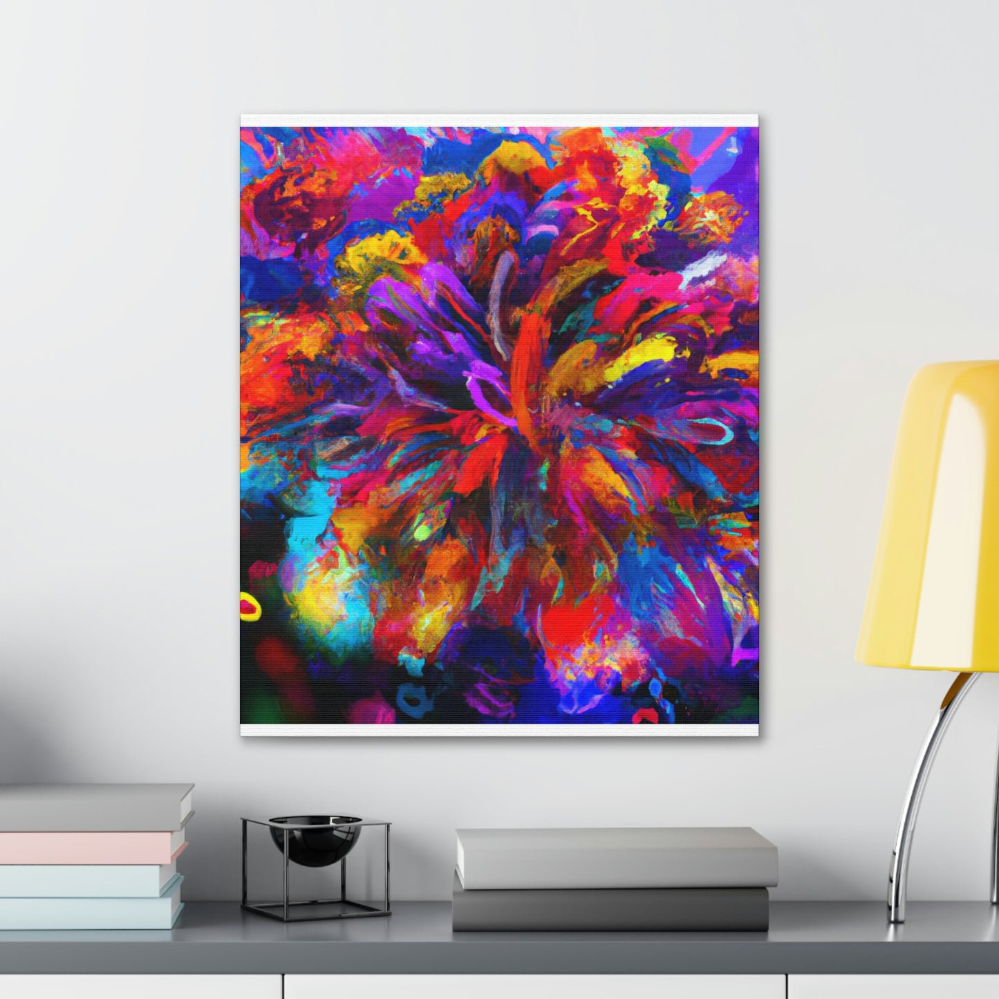 Vibrant Bloom - Canvas
