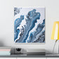 Blue Whirl - Canvas