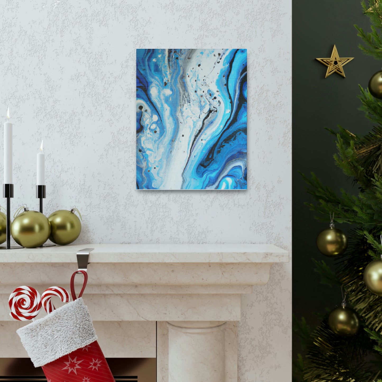 Blue Stream - Canvas