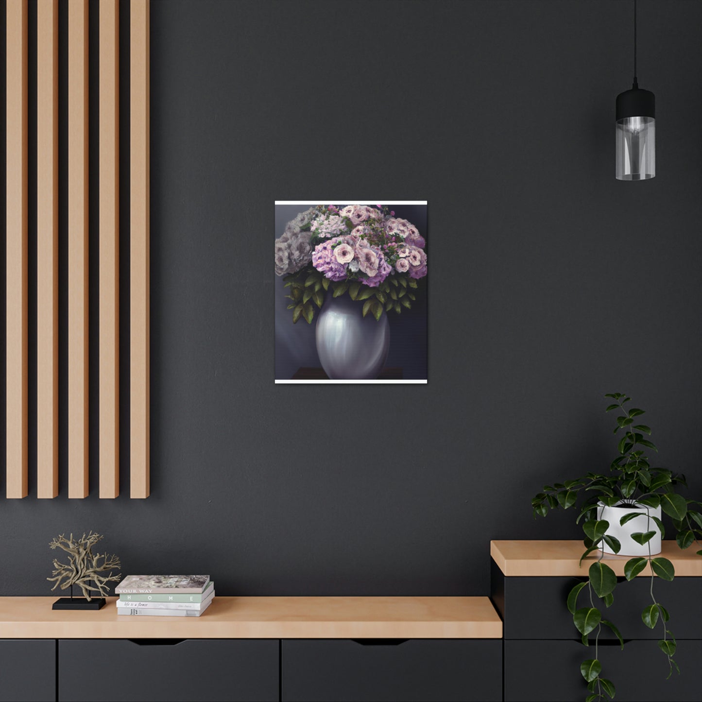"Floral Perfection Detail" - Canvas
