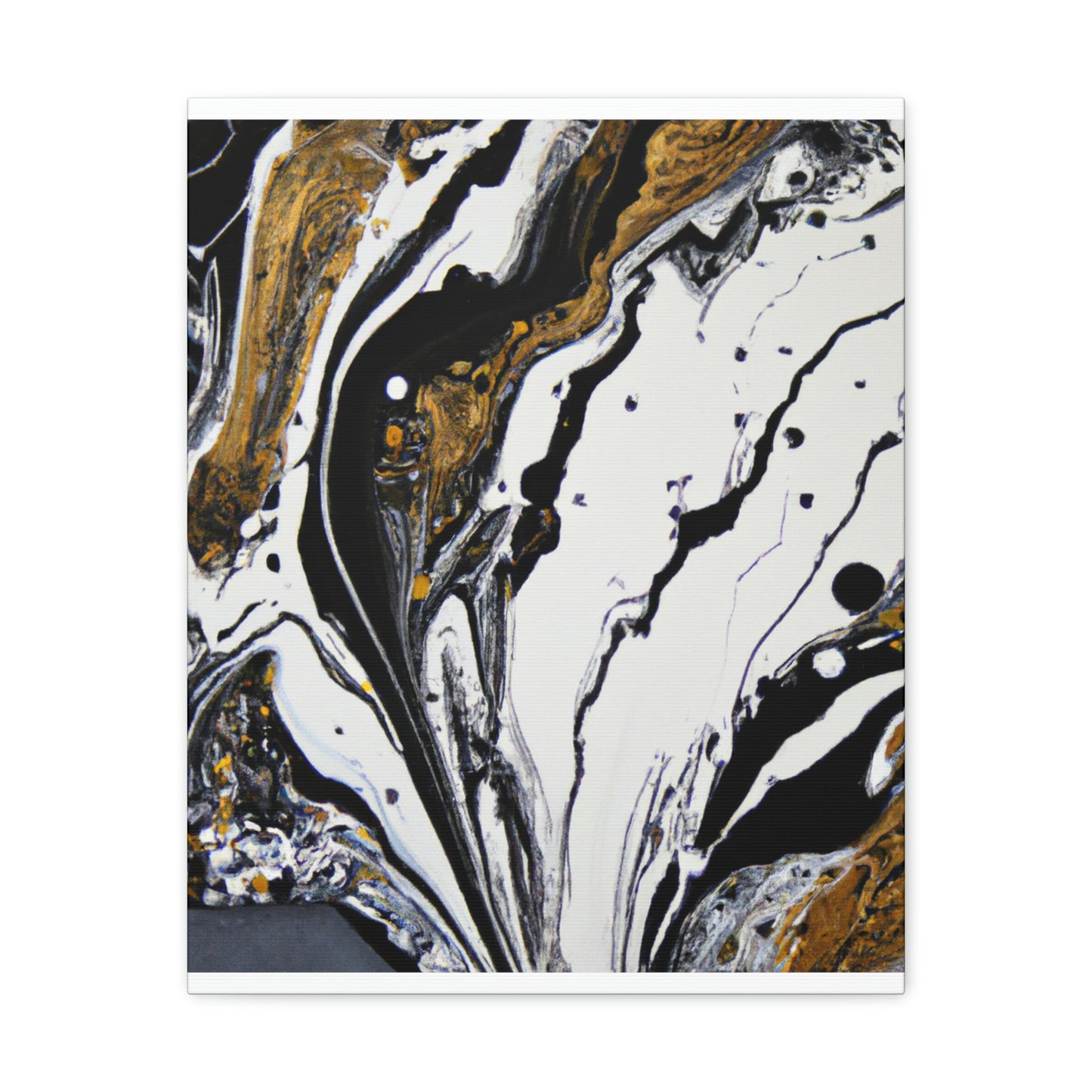 Gilded Flux Art. - Canvas