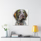 "Painted Pointer" - Canvas