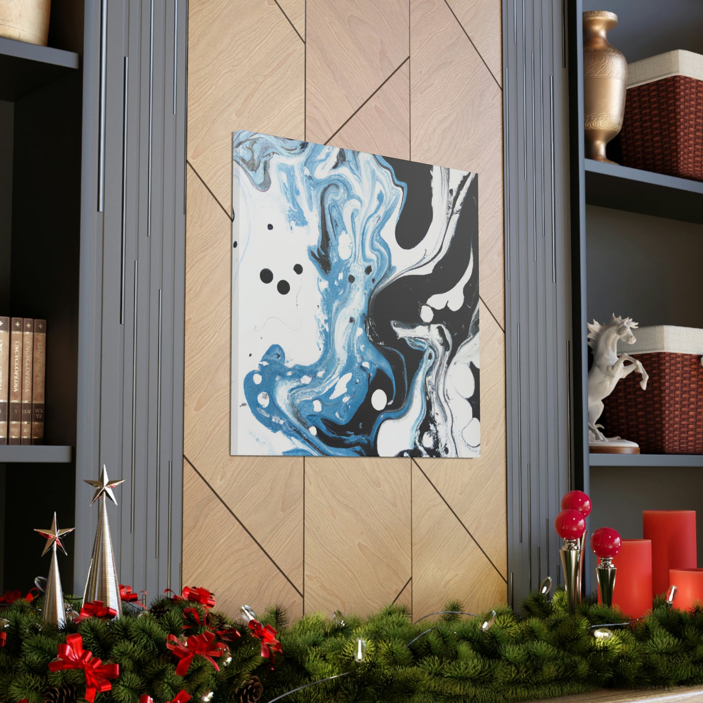 "Bluetopia" - Canvas