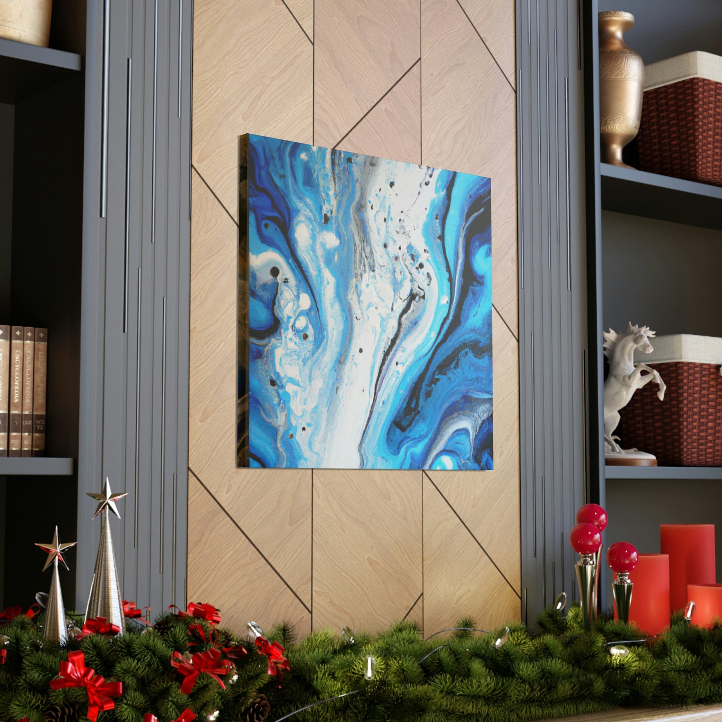 Blue Stream - Canvas