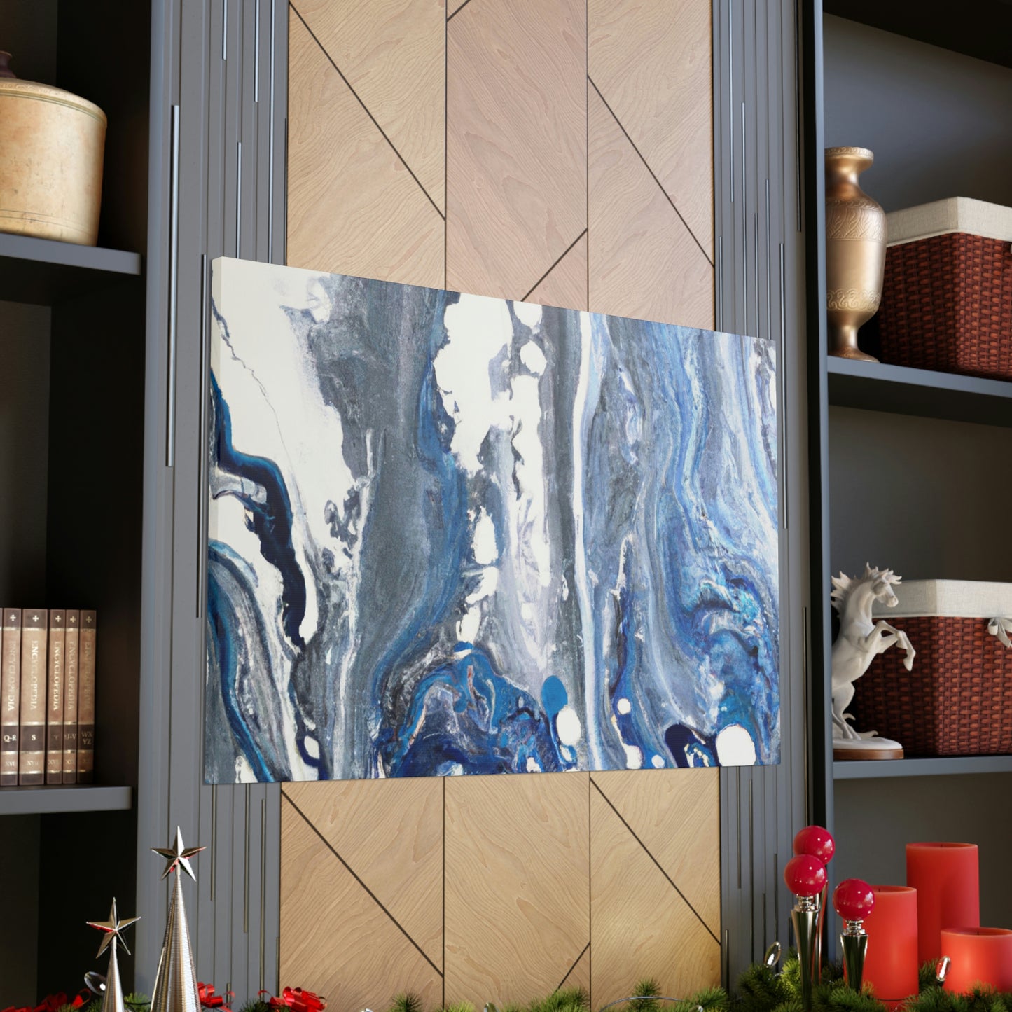 Blue Opulence - Canvas