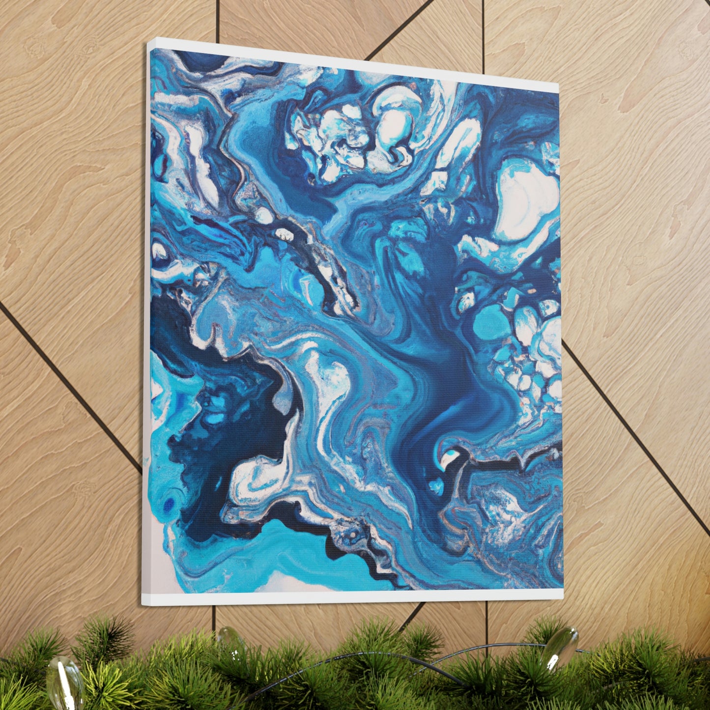 Blue Elegance - Canvas