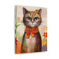Feline Flora - Canvas