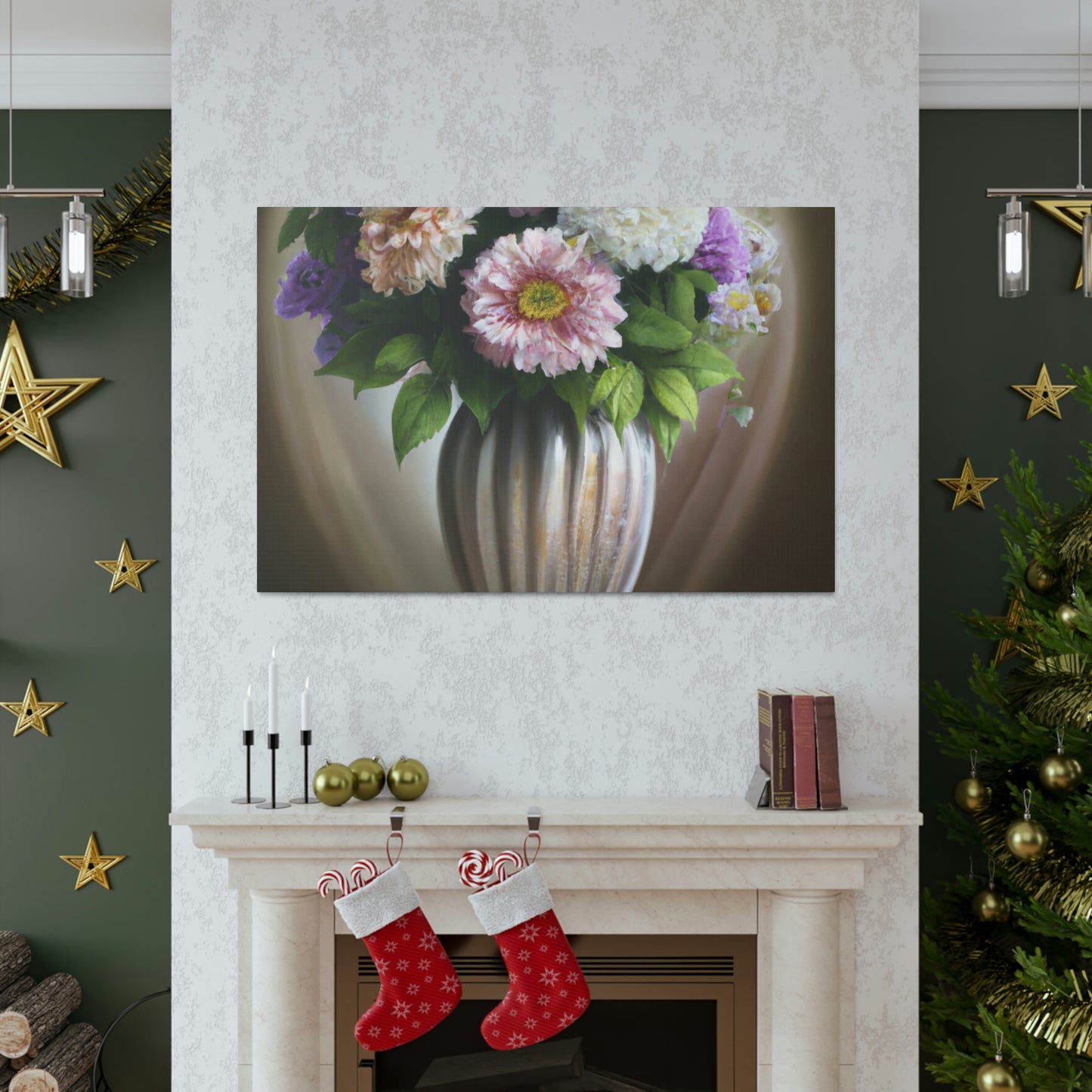 Flower Petal Bliss. - Canvas