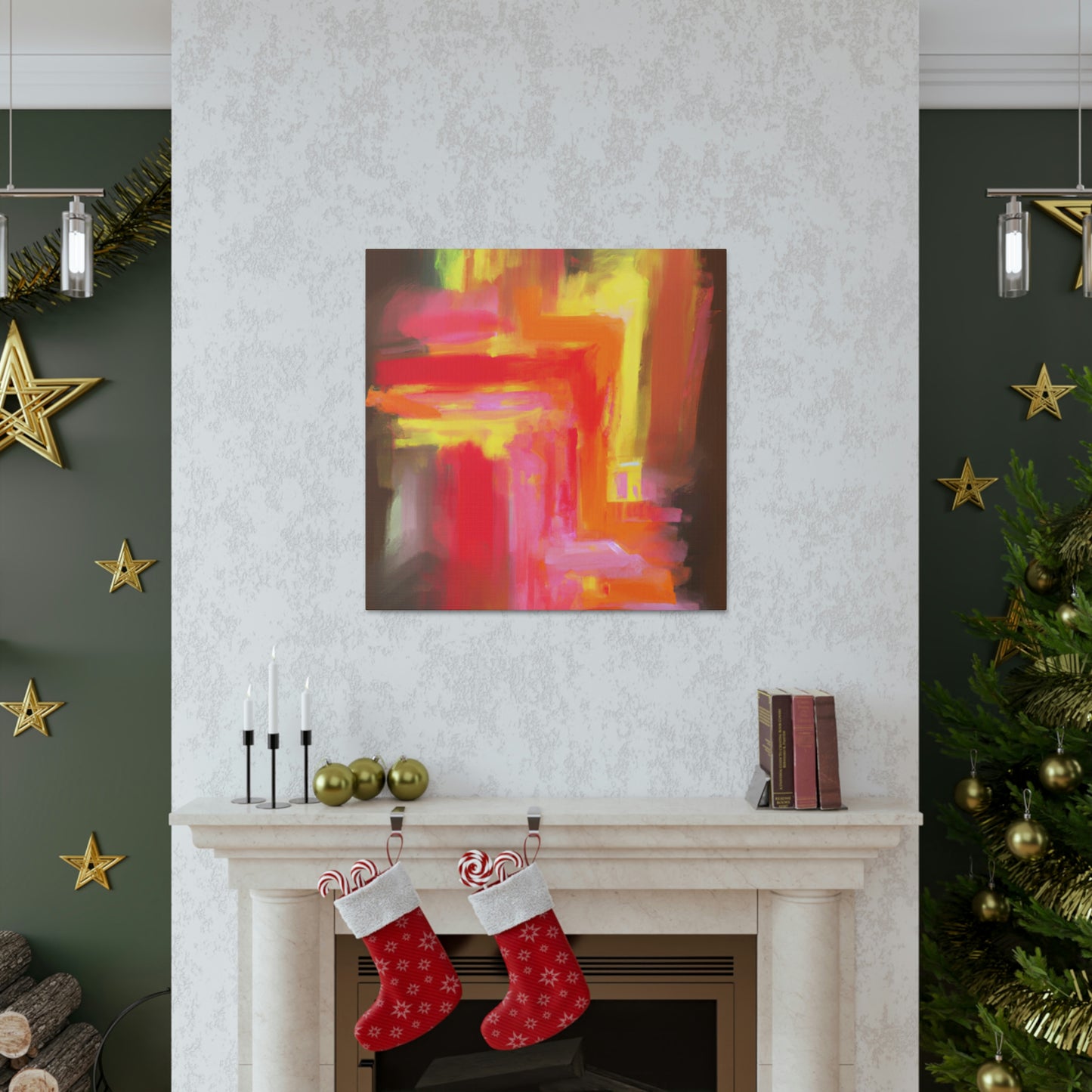 Vivid Cosmos. - Canvas