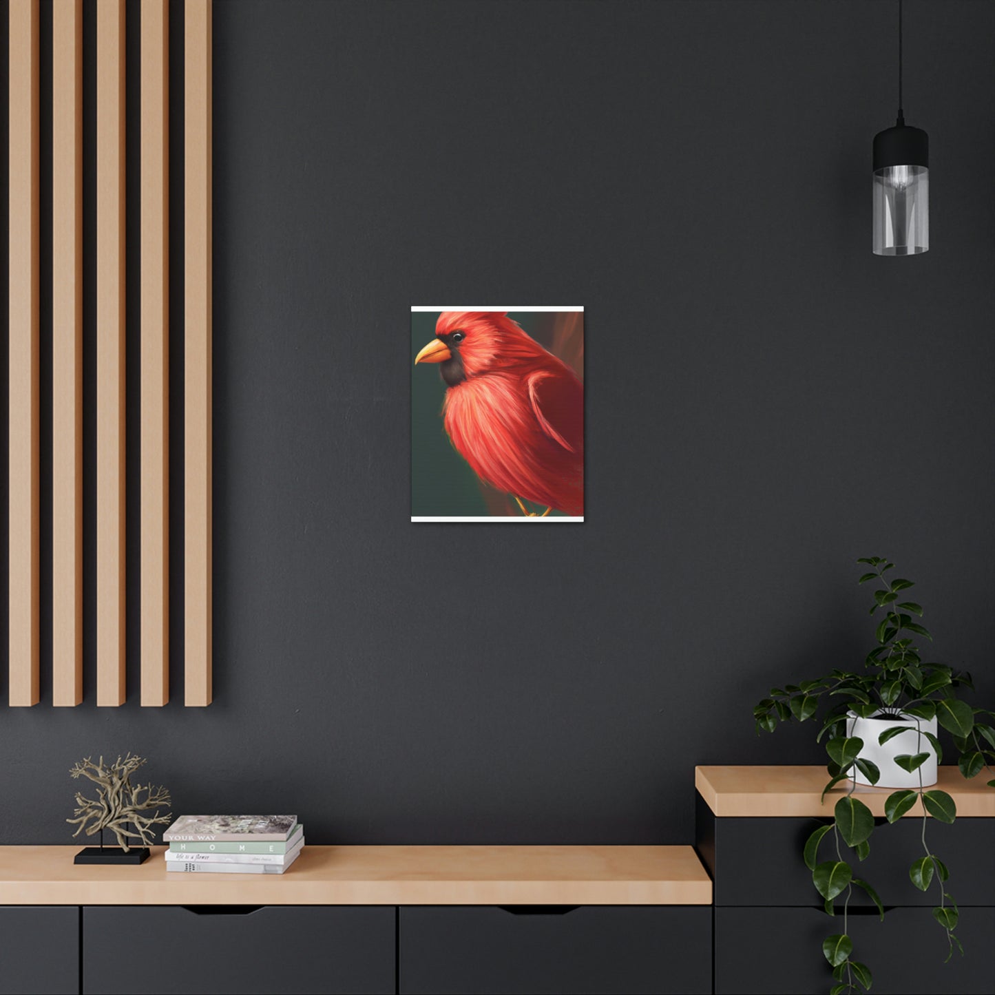 Redbird Sketch. - Canvas