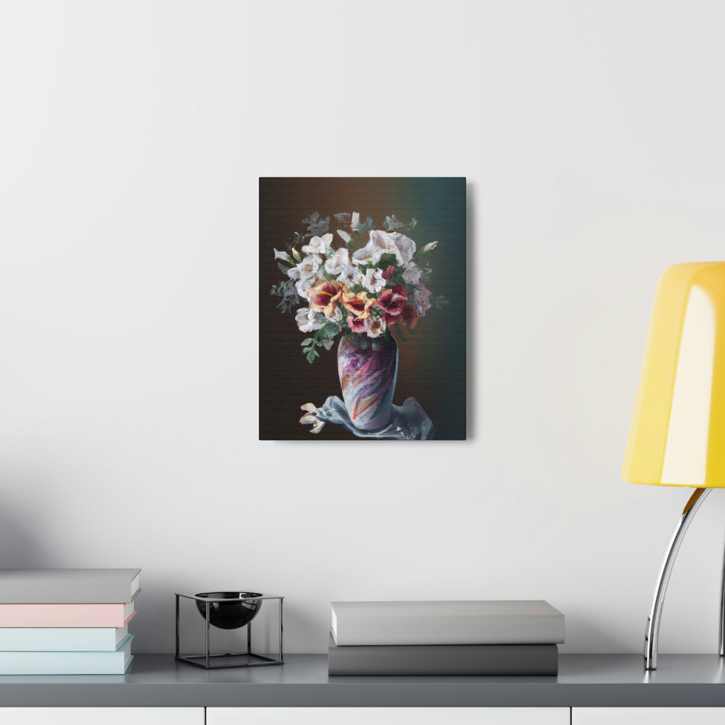 Floral Finesse Dreaming - Canvas
