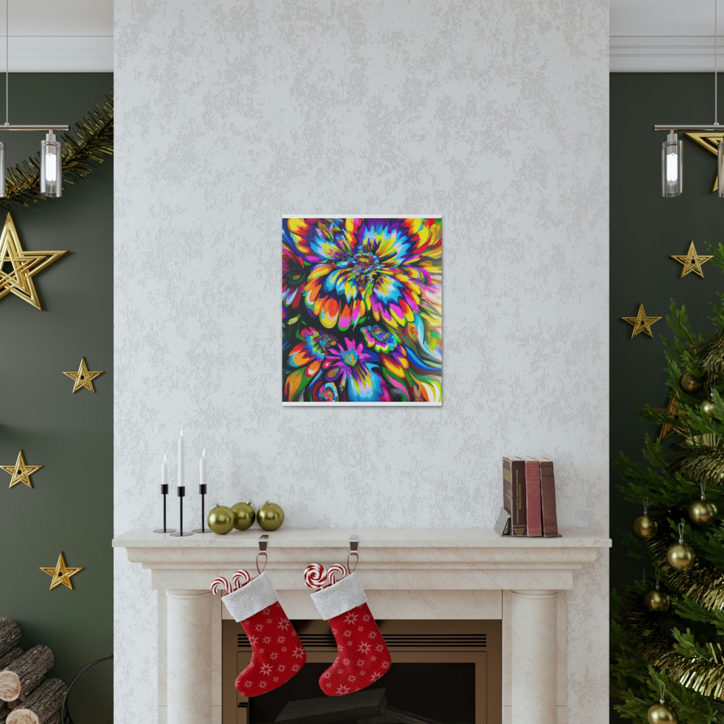 Joyful Bloom. - Canvas