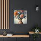 Blooming Floral Splendor. - Canvas
