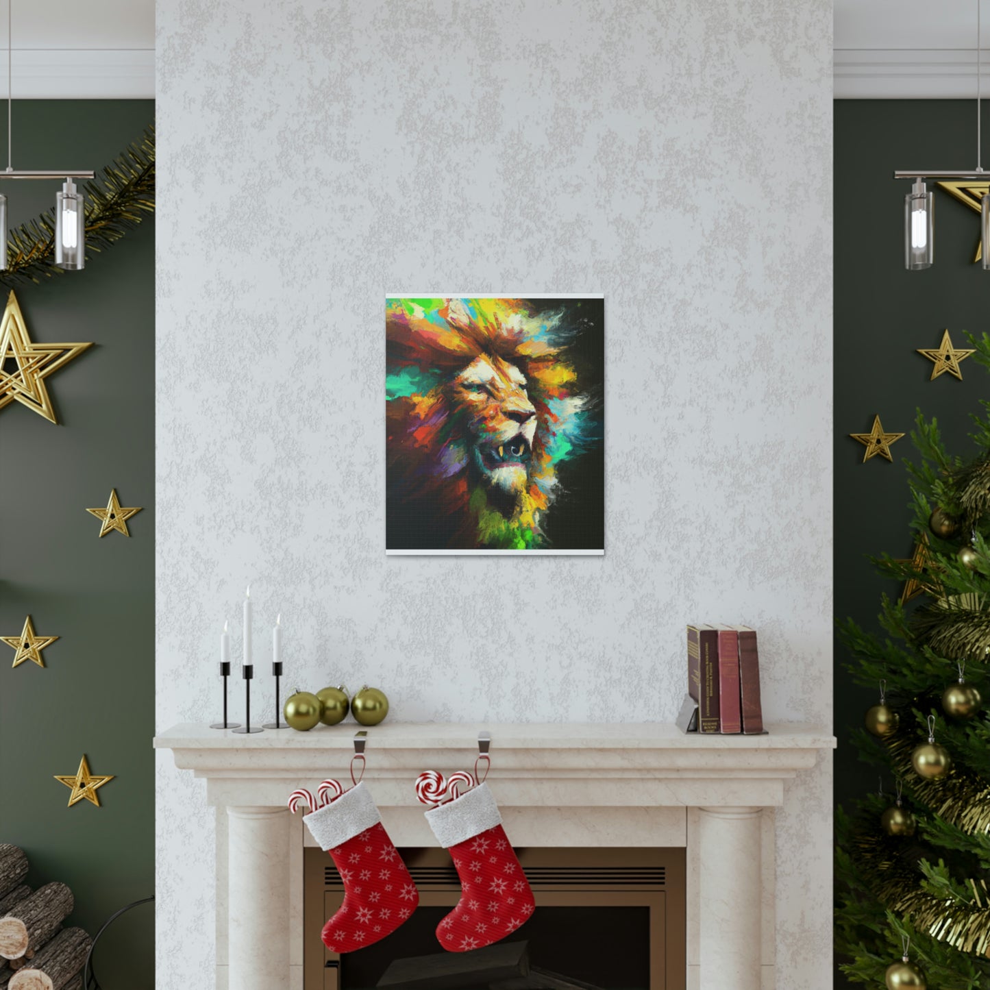 Rainbow Majesty - Canvas