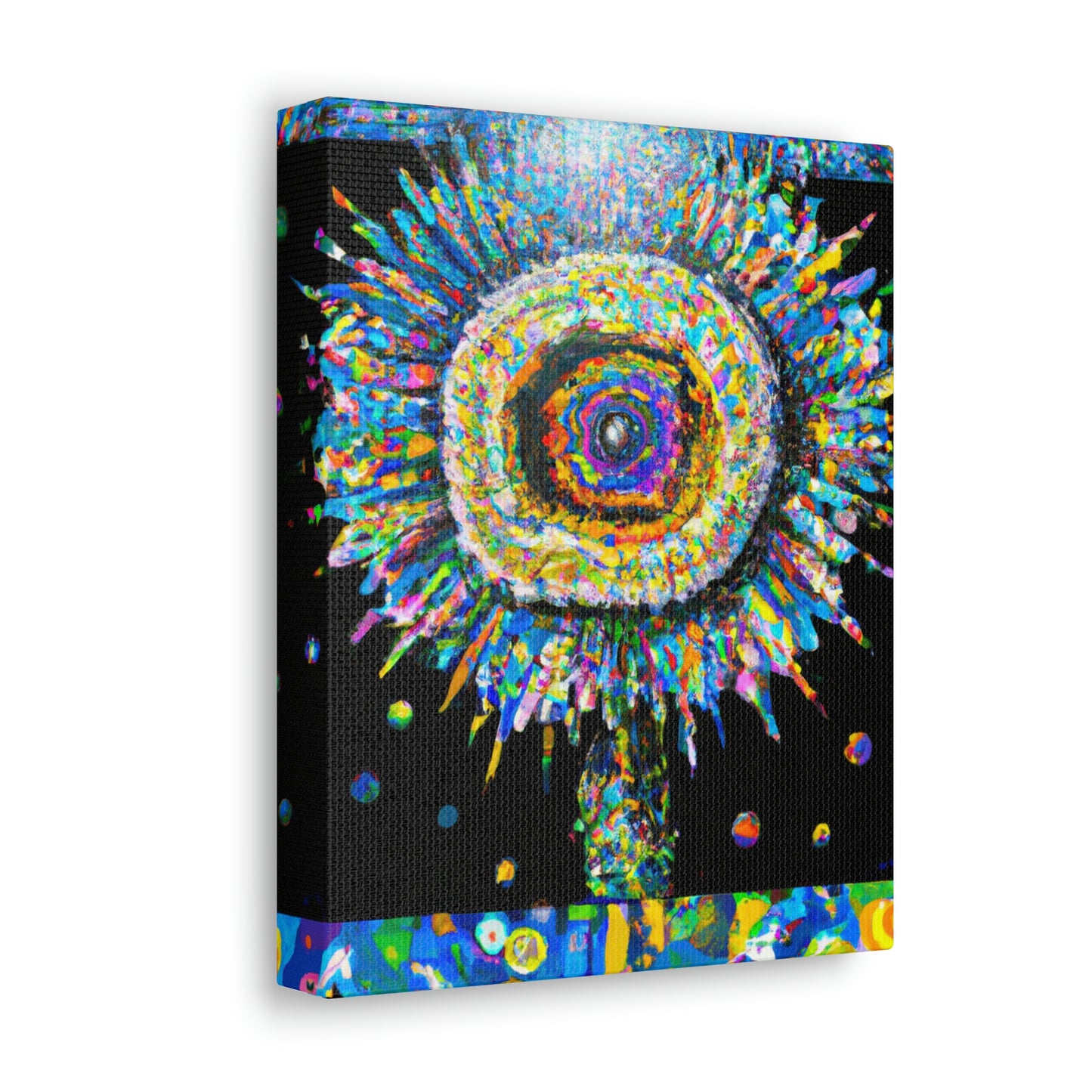 Tri-Bloom Blast - Canvas