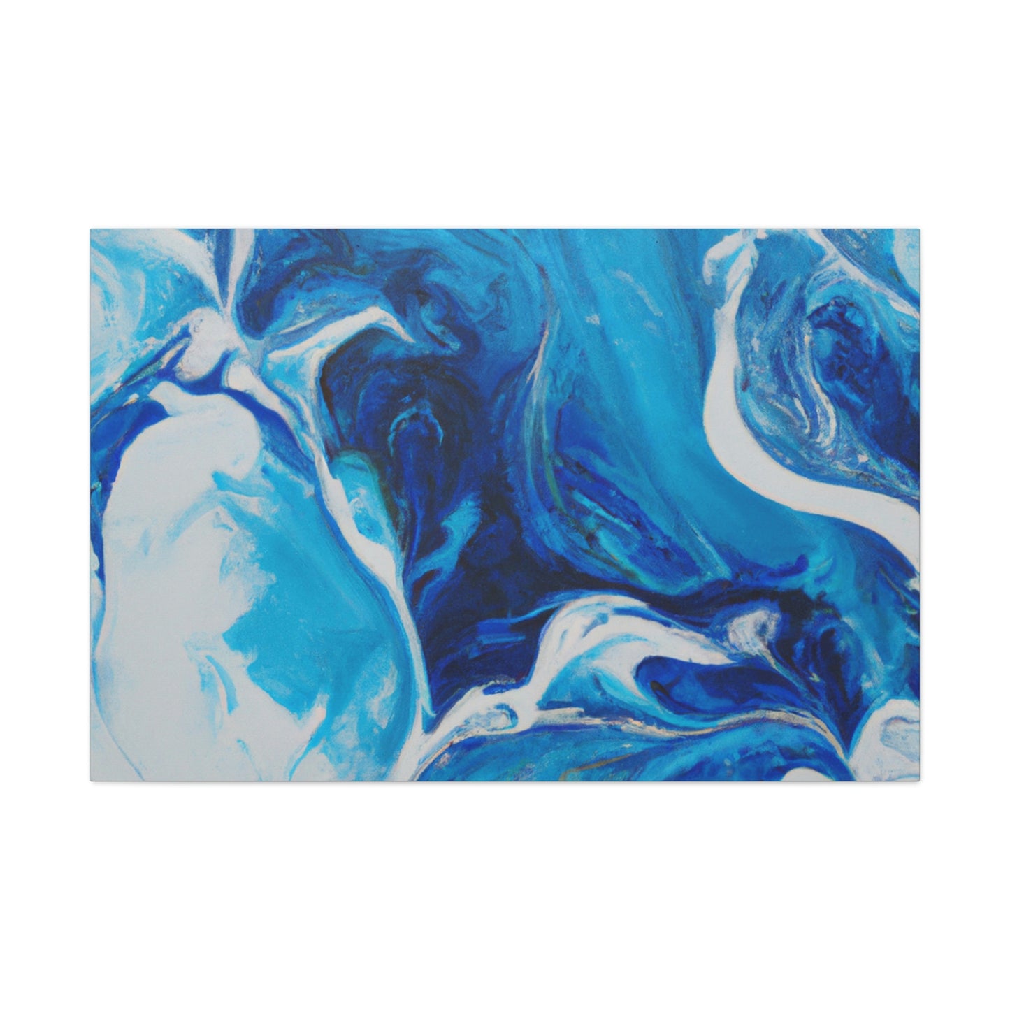 Epic Blue. - Canvas