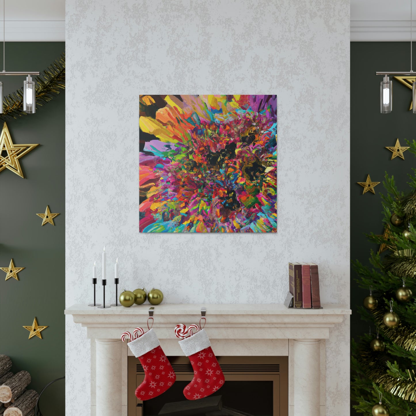 "Psychedelic Blossom" - Canvas