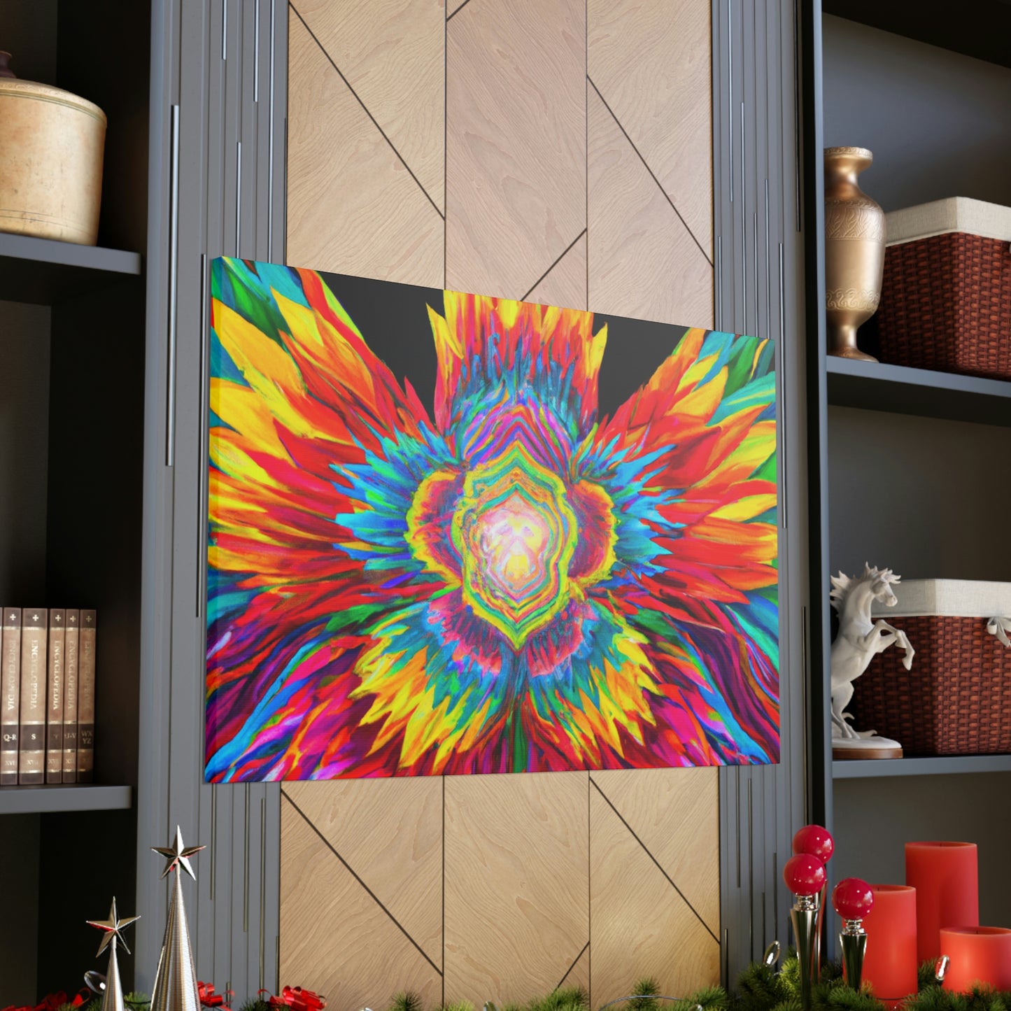 Vivid Botanica. - Canvas