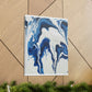 Blue Flux. - Canvas